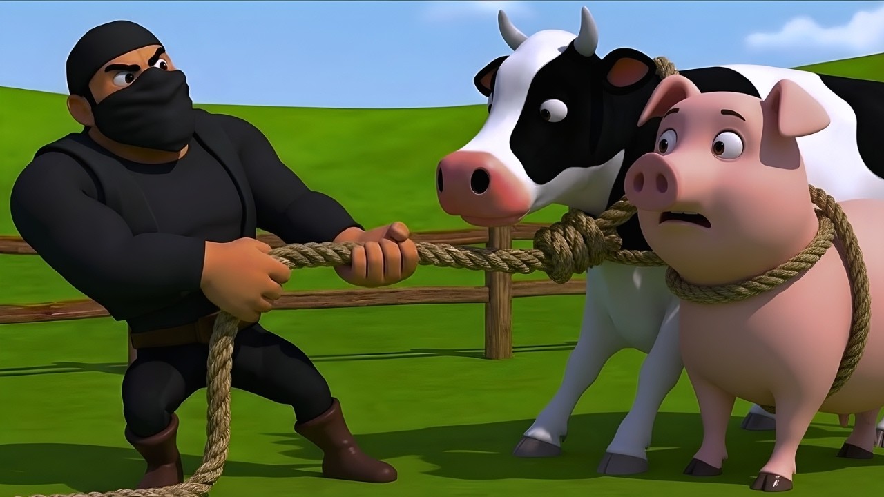 Have Old MacDonald’s Animals Been Stolen? 😱 | What Happened During The Sad Night On The Farm 🐄🐎
