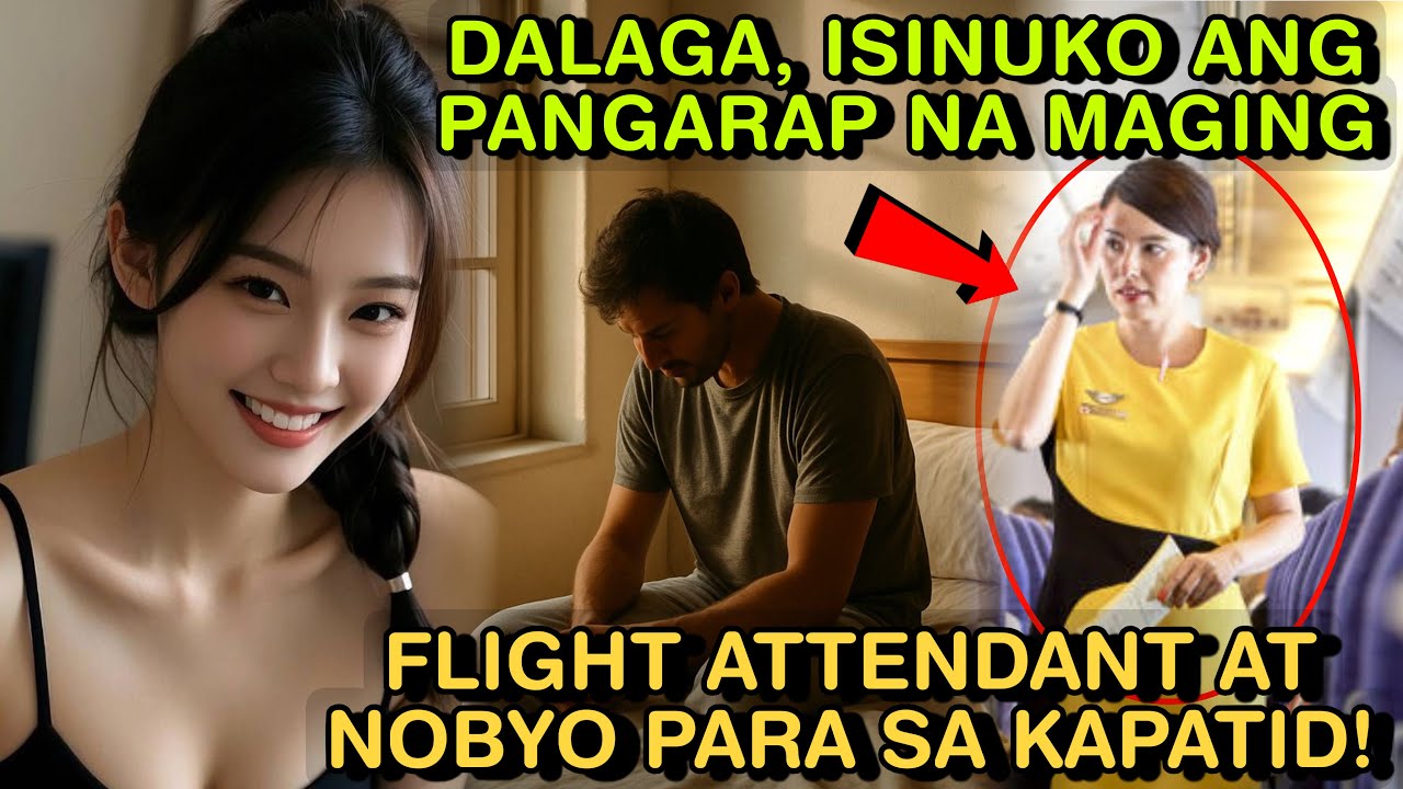 DALAGA, ISINUKO ANG PANGARAP NA MAGING FLIGHT ATTENDANT AT NOBYO PARA SA KAPATID! | SKYLAR GURU