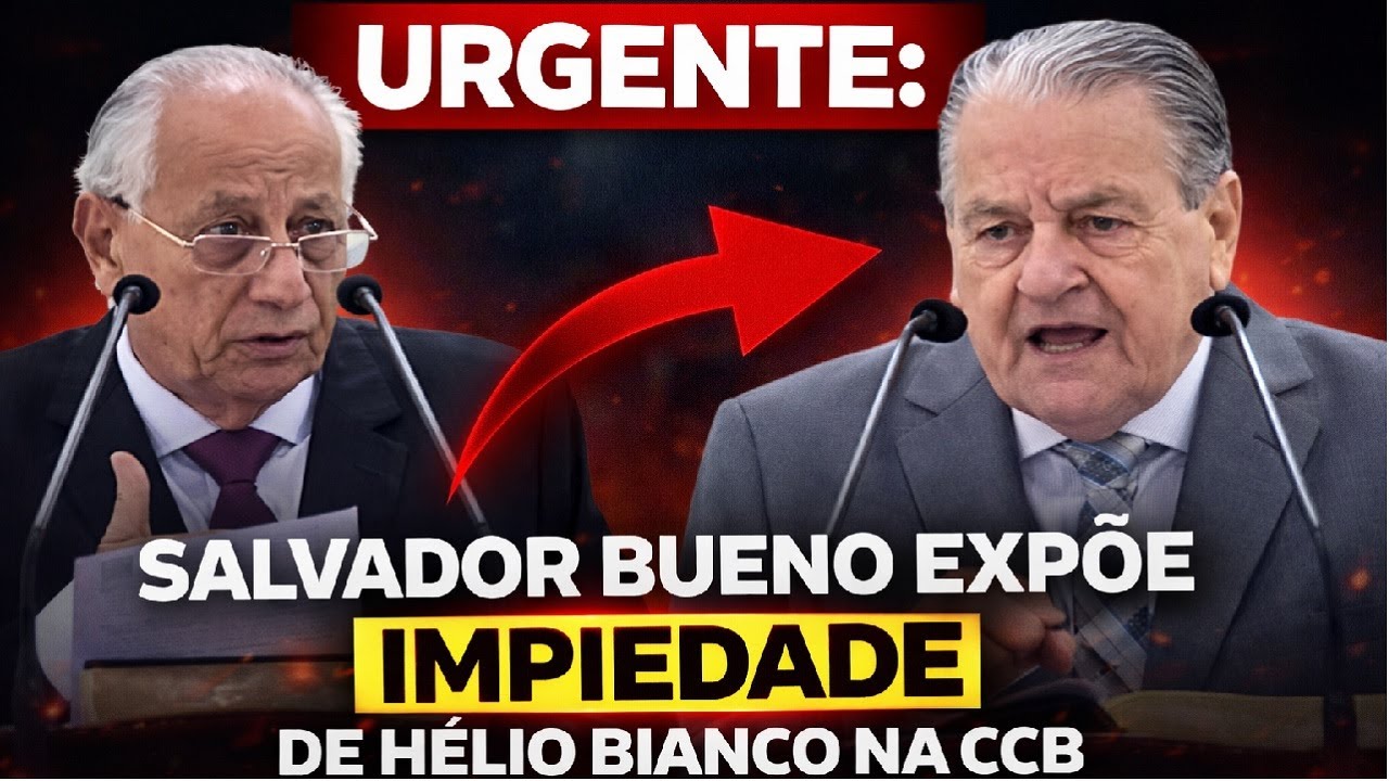 URGENTE: Salvador Bueno Expõe IMPIEDADE de Hélio Bianco na CCB | Áudio