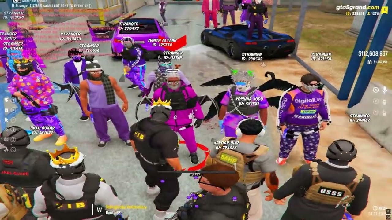 EN1 Black Day Ballas Vs LEOS | Governor last day | Grand RP EN1
