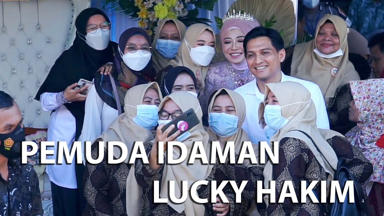 TIDAK TERDUGA.....!! SUASANAPUN MERIAH SAAT LUCKY HAKIM NYANYI DI ATAS PANGGUNG
