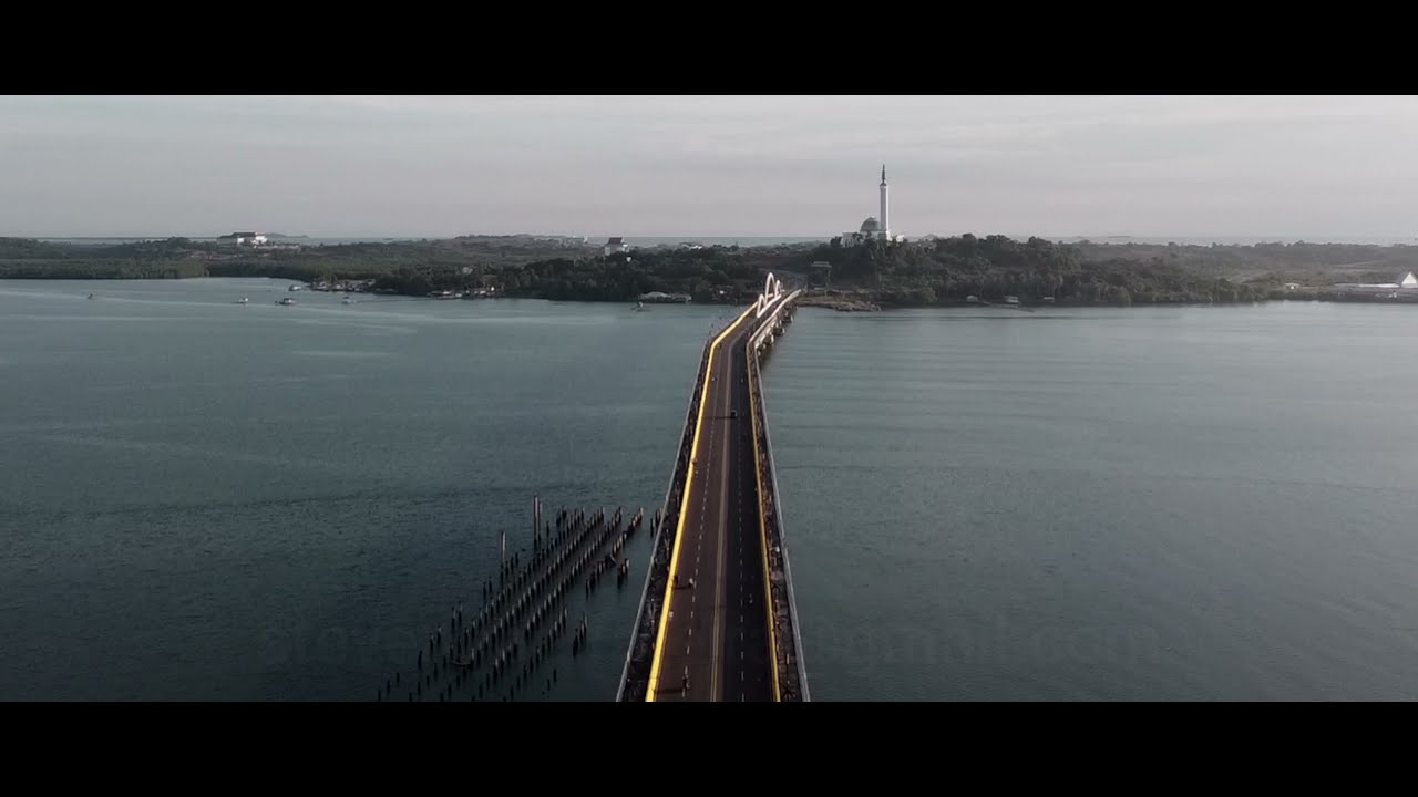 Pulau Dompak Tanjungpinang, Kepulauan Riau | Drone Footage