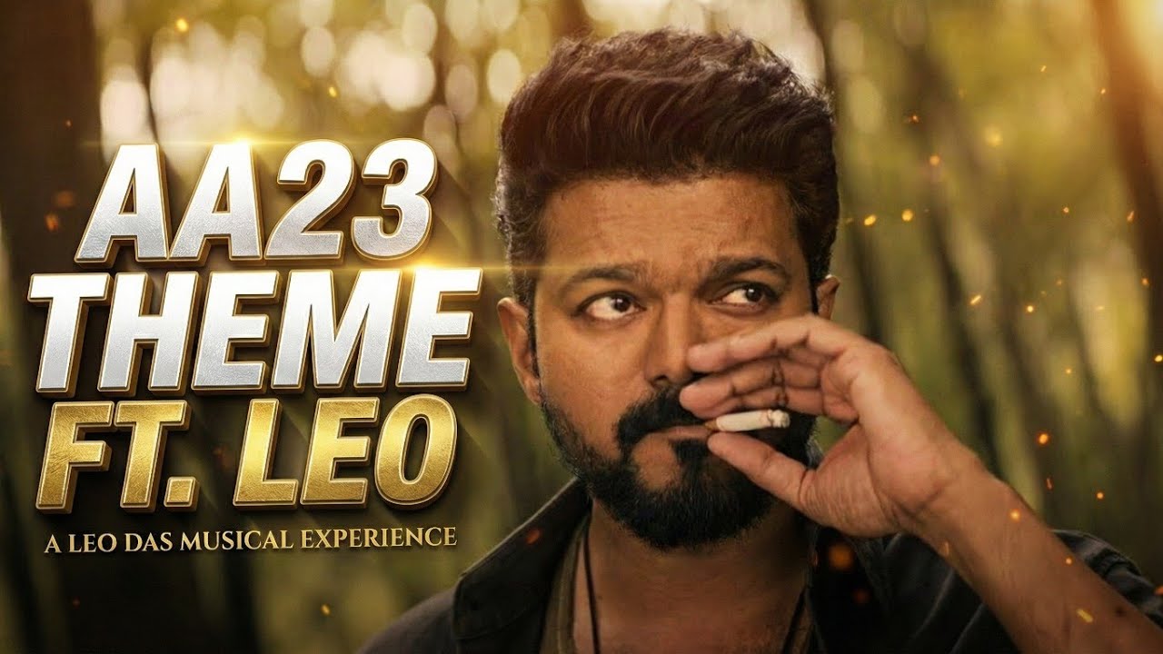 AA23 theme ft.Leo | Anirudh | Thalapathy Vijay |Lokesh Kanagaraj |
