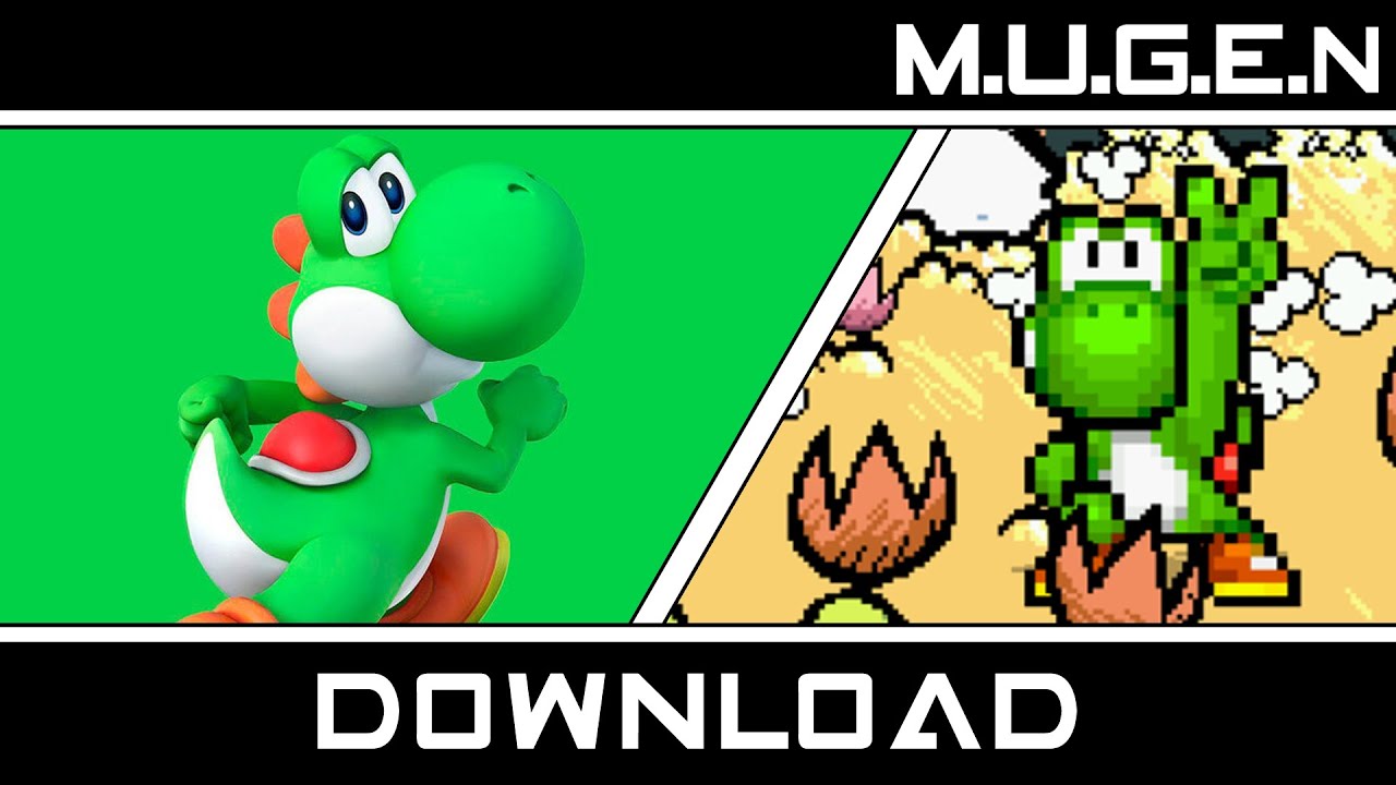 M.U.G.E.N. CHAR | Nintendo | Super Better Yoshi by Diamondswag12