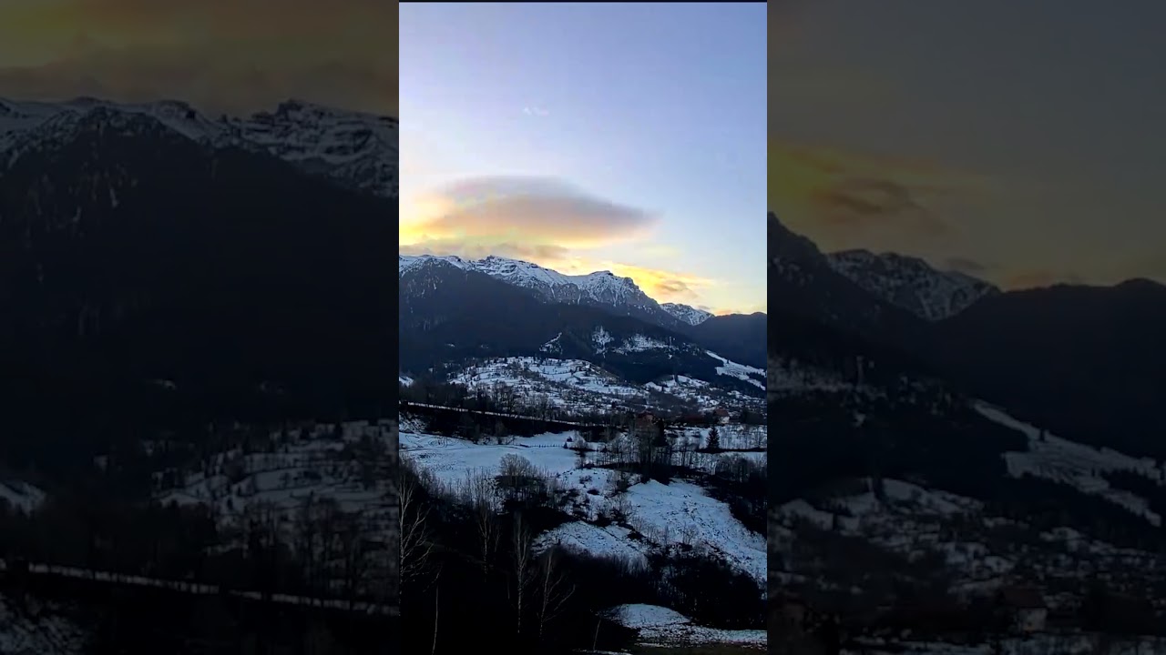 2-Day Timelapse Bucegi mountains - Bran Vila Panorama