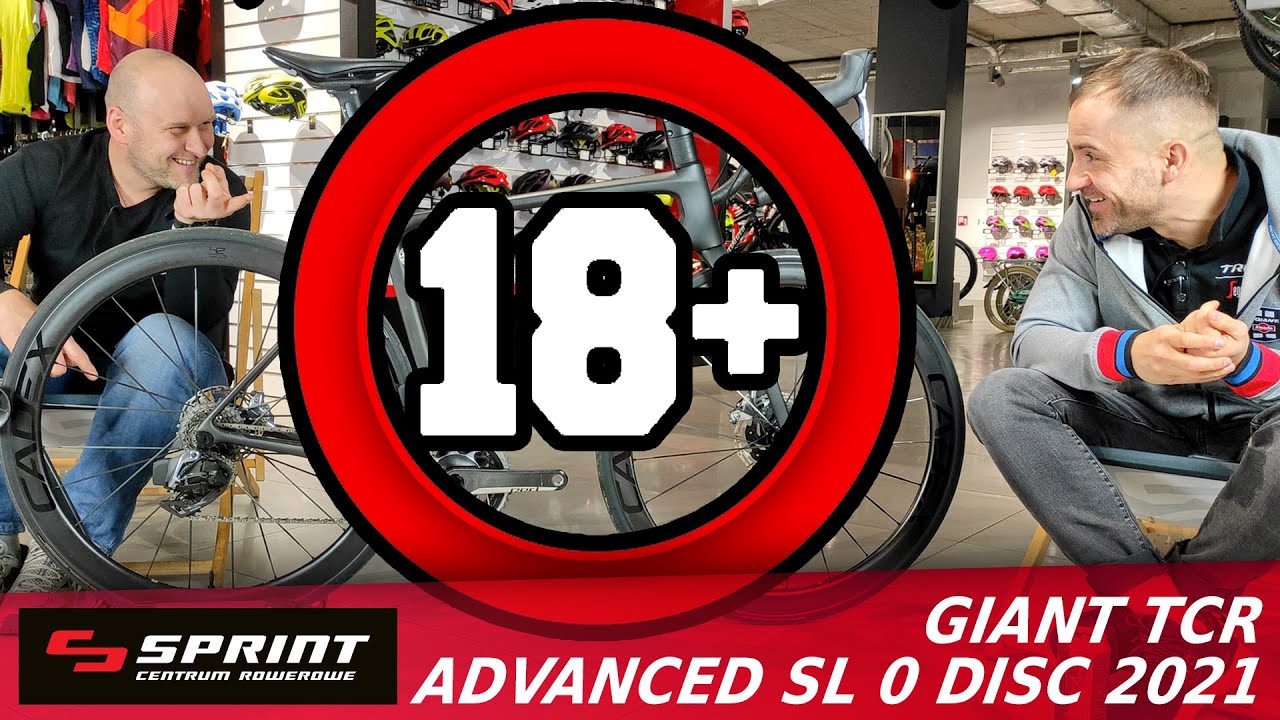 Najdroższy, najlżejszy&hellip; najszybszy? Rower szosowy Giant TCR Advanced SL 0 Disc 2021
