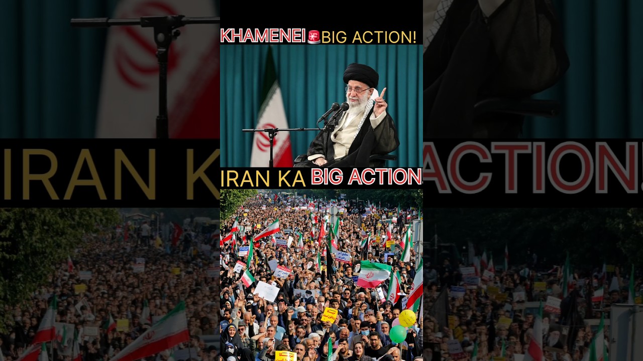 iran protests news today Khamenei Big Action | | Iran vs America Israel | Starlink Action