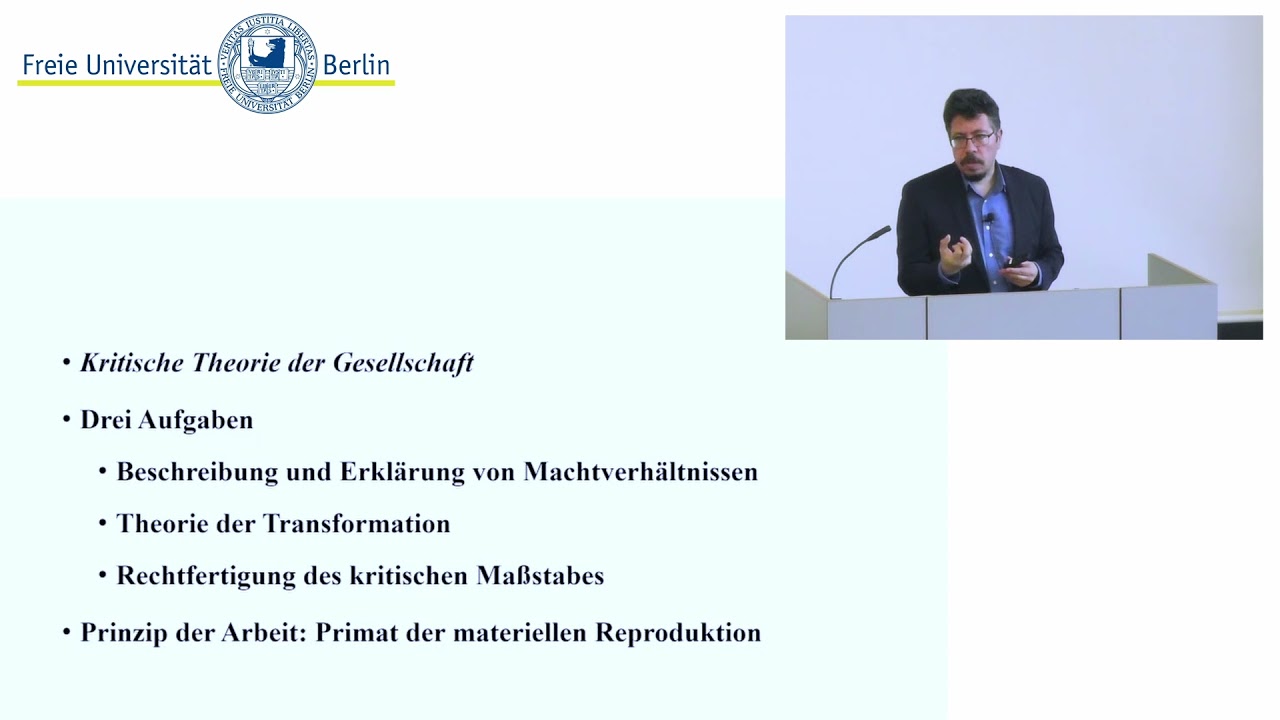 Marx und die Idee des Kommunismus 2 | Politische Theorie und Ideengeschichte Vorlesung 15