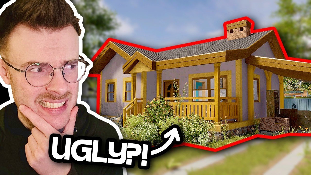 sims 4 builder tries to fix an UGLY house in House Flipper 2