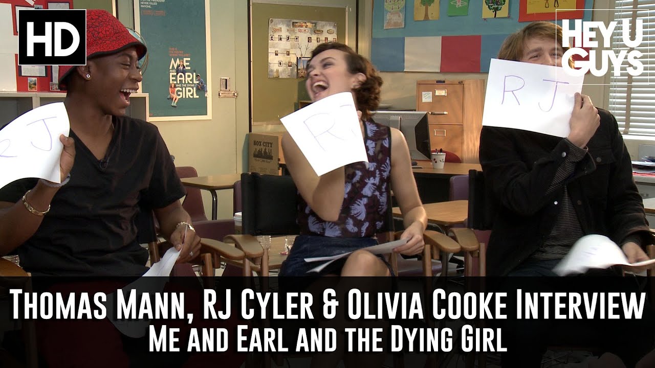 Thomas Mann, RJ Cyler & Olivia Cooke Interview - Me, Earl and the Dying Girl