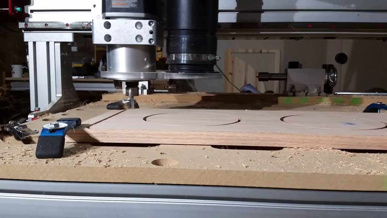 When your chipload is right.....Solid Oak 192IPM @ 16000RPM