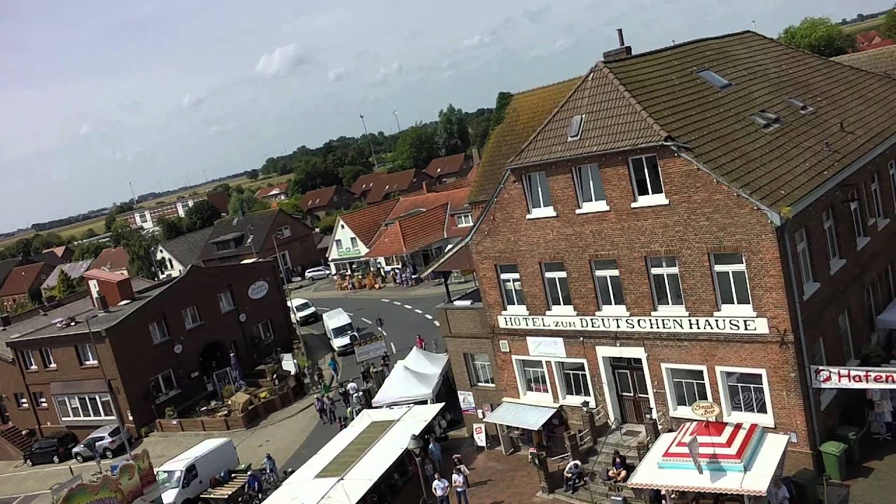Straßenfest Carolinensiel 2015 Aufgenommen mit der Drohne