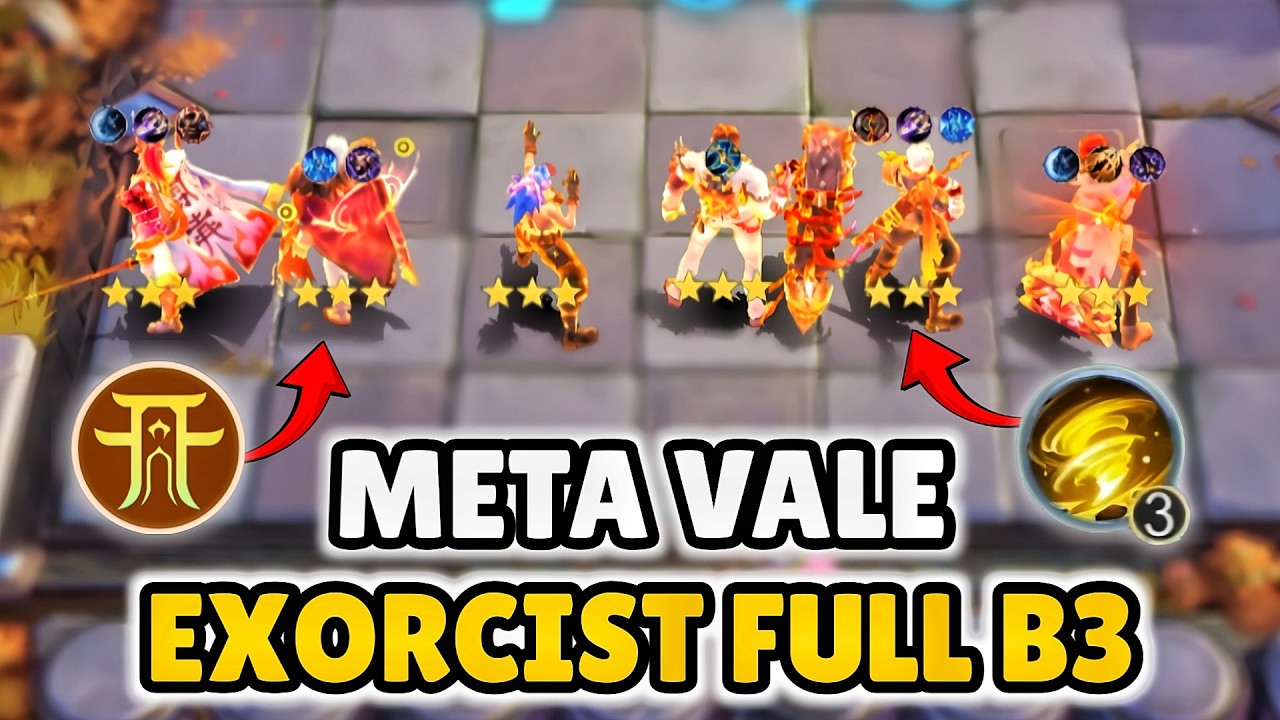 TRIK VALE EXORCIST FULL B3 MUSUH AUTO TERKEJUT!!! COMBO VALE TERGILA SEASON 5