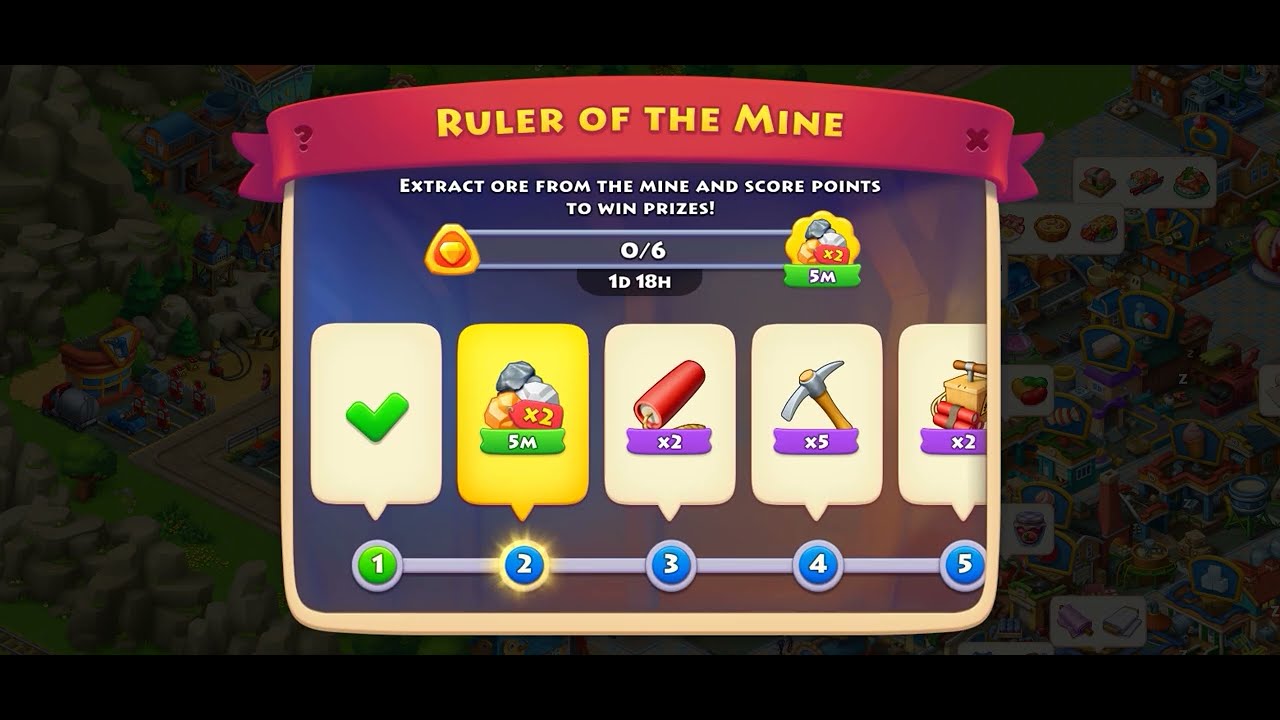 All prizes in Township Mining Event #gameplay