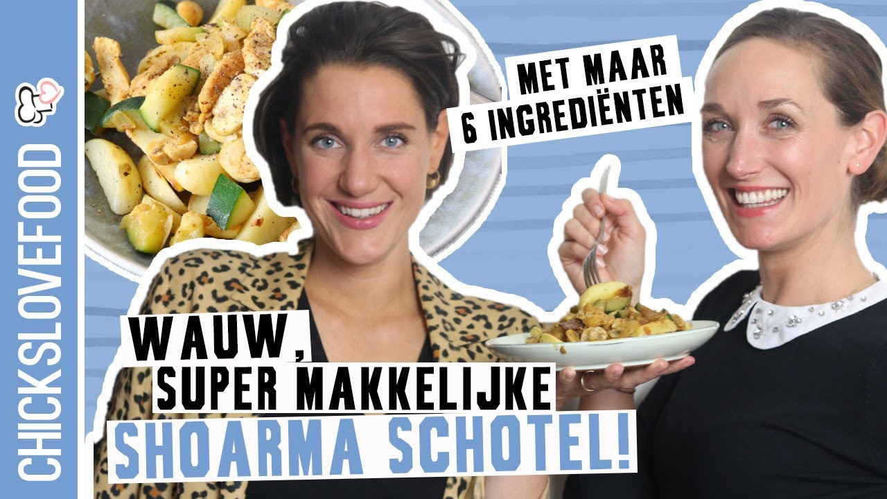 GEZONDE SHOARMA SCHOTEL | CHICKSLOVEFOOD