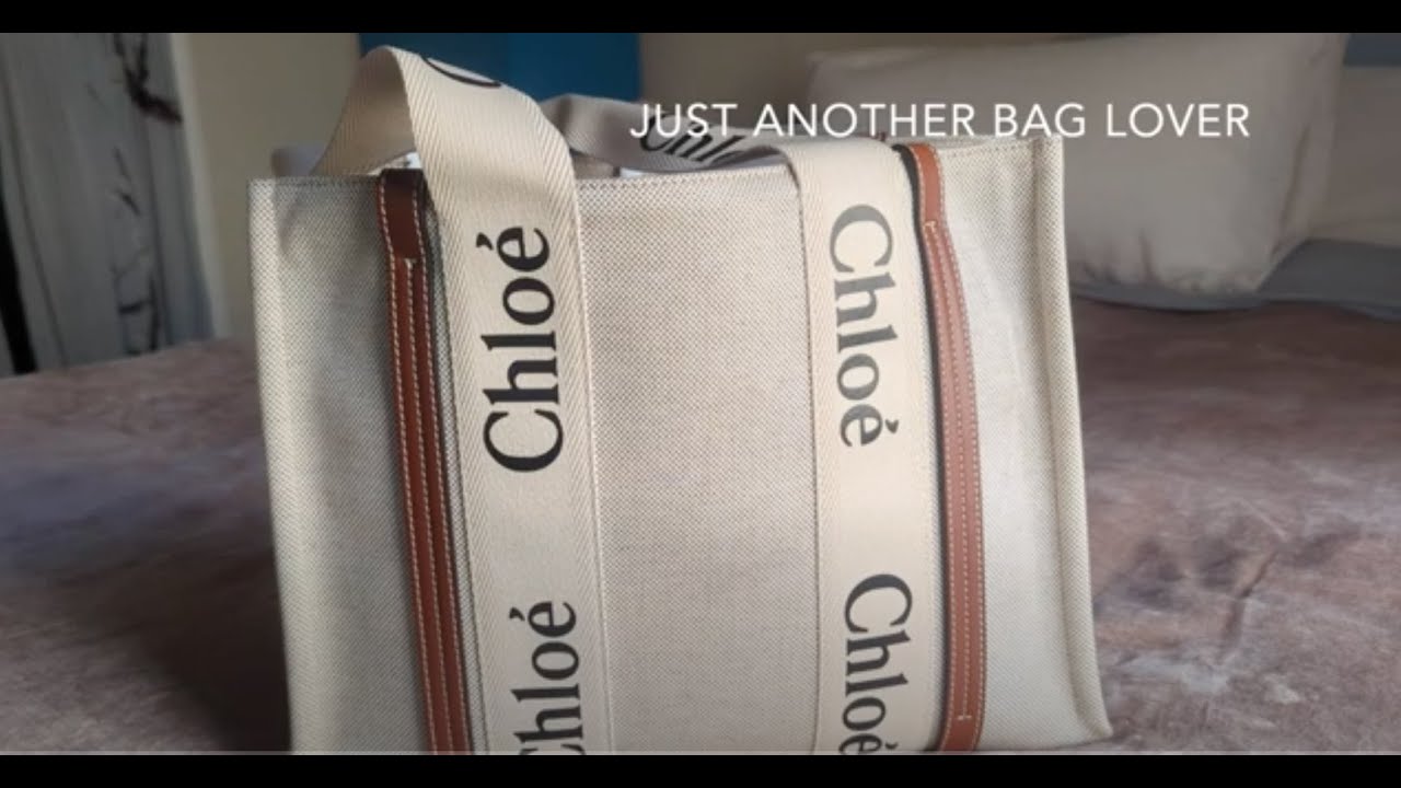 CHLOE WOODY TOTE: Wear & Tear, What's In My Bag?