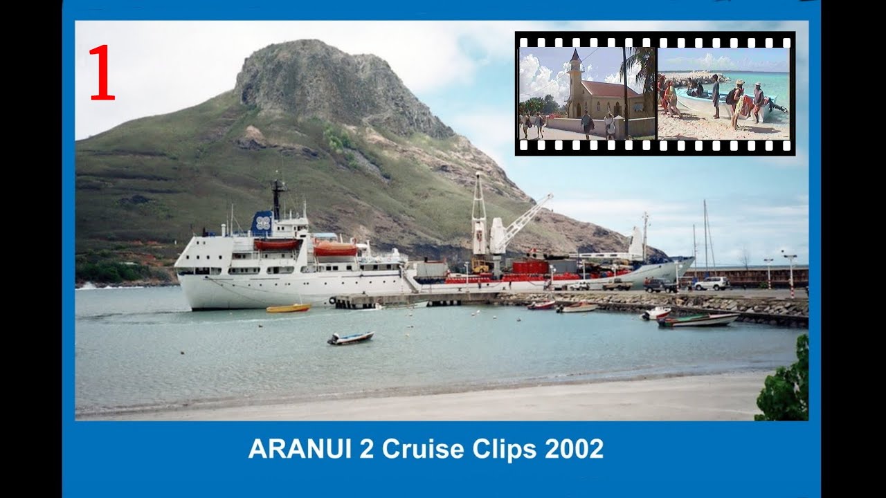 ARANUI 2 Cruise to the Marquesas 2002 Video 1 - Tahiti to Takapoto Island