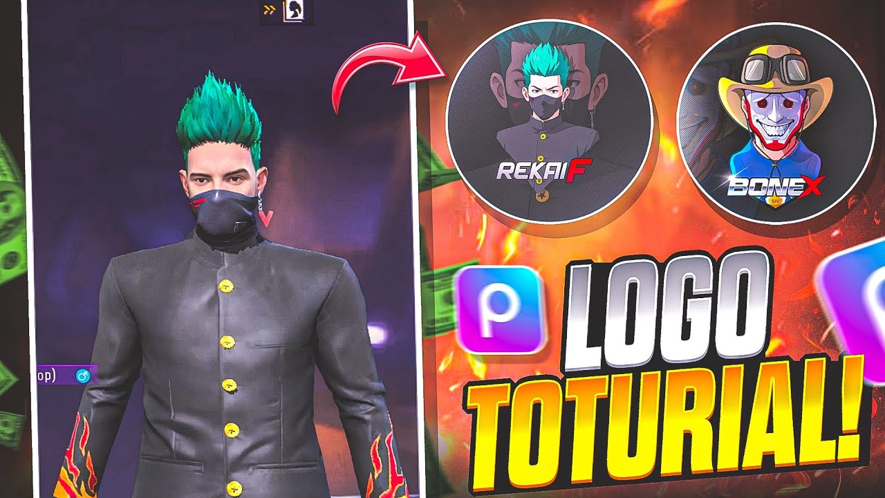 Ff Logo Kaise Edit karen | how to edit cartoon ff logo 🤩🥳