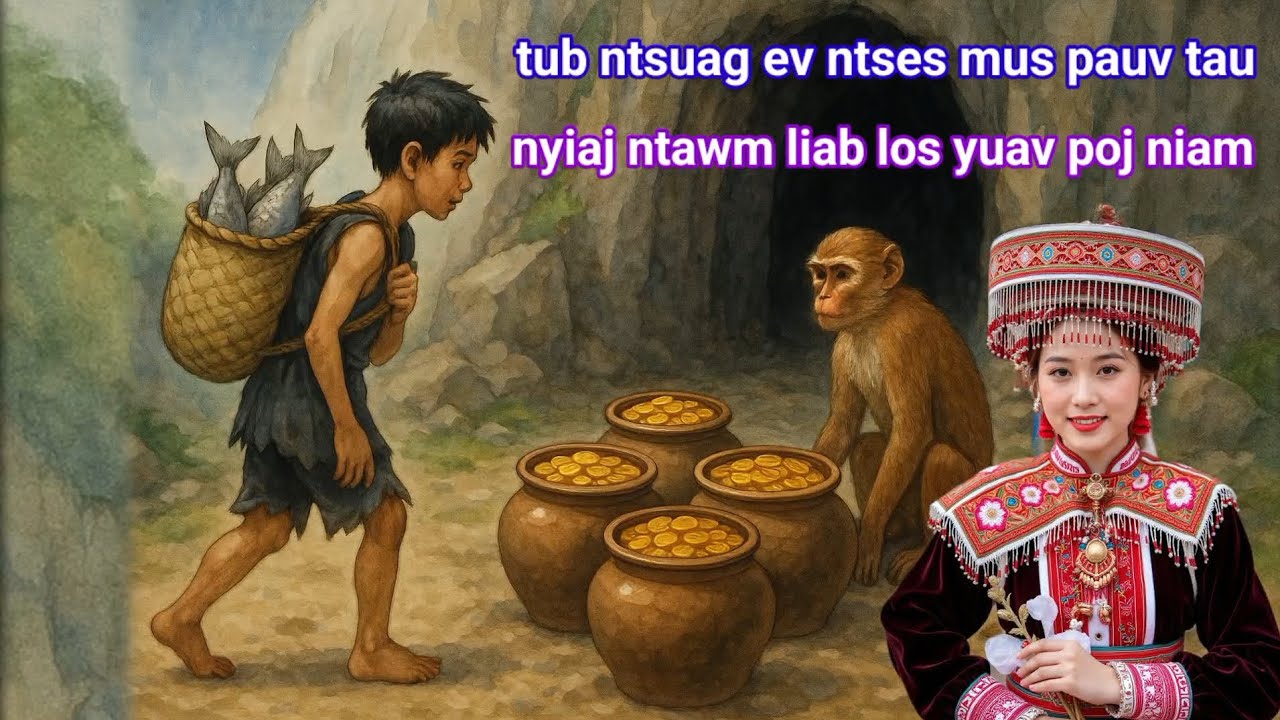 tub ntsuag ev ntses mus pauv tau nyiaj ntawm liab los yuav poj niam