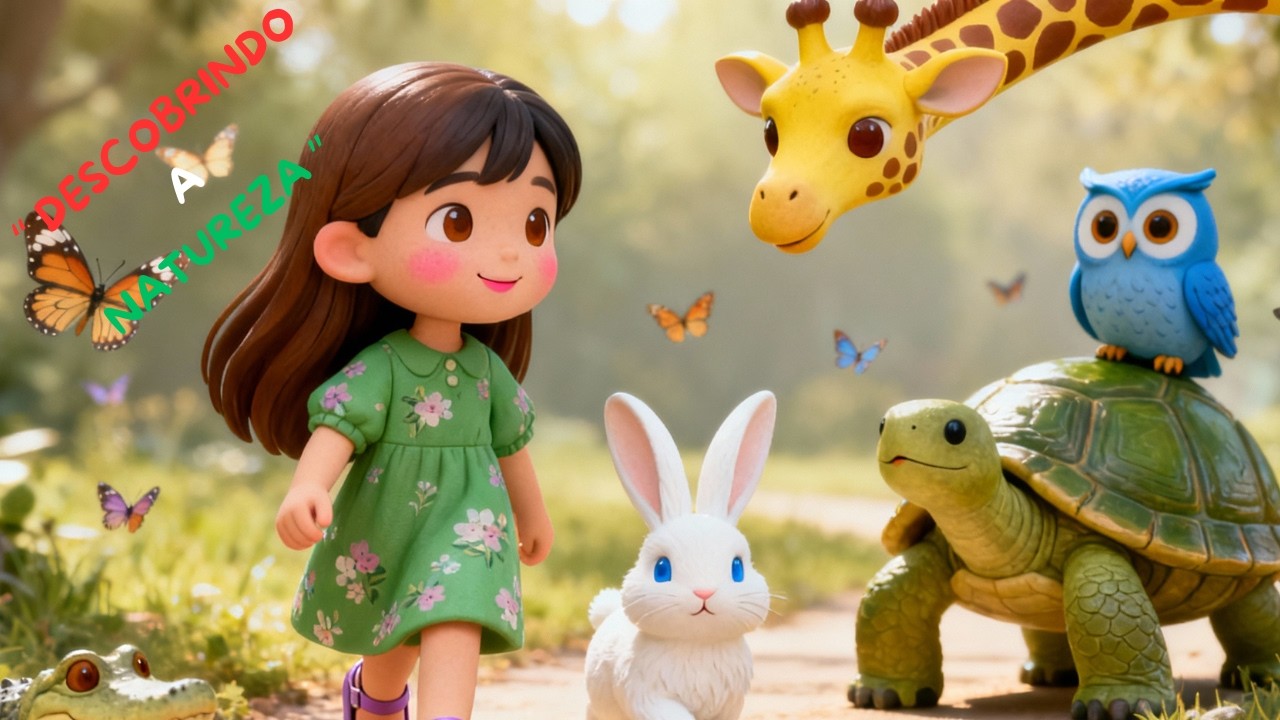 Descobrindo a Natureza 🌳🎵 Música Infantil com Mariana e Amigos | Histórias Infantis