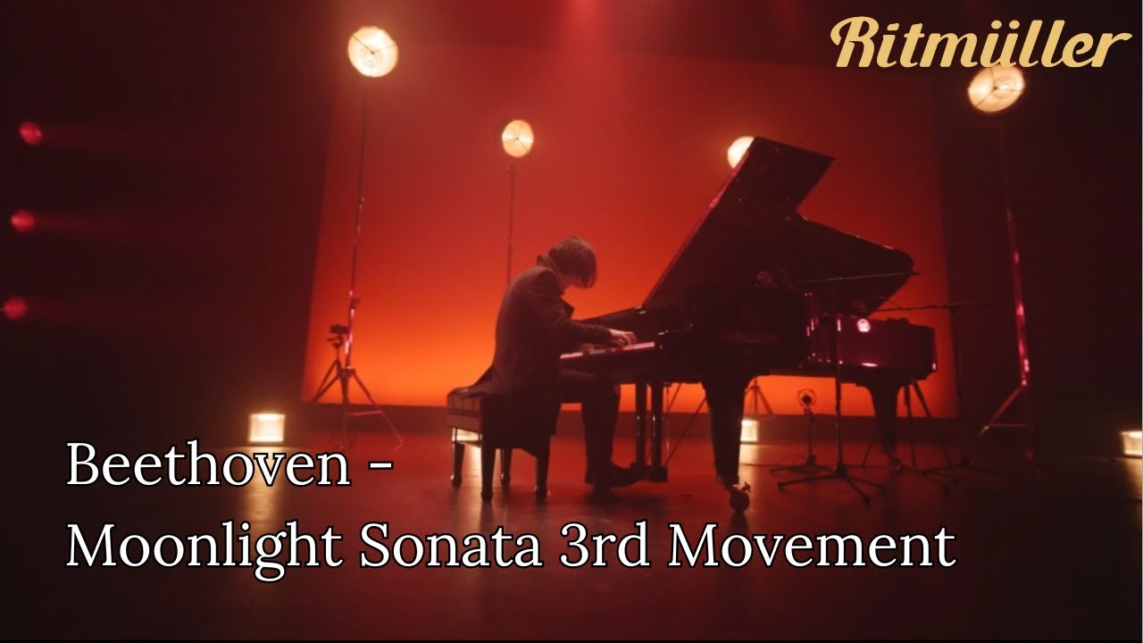 Beethoven : Moonlight Sonata 3rd Movement | Piano Cover | Ritmuller Concert Grand Series