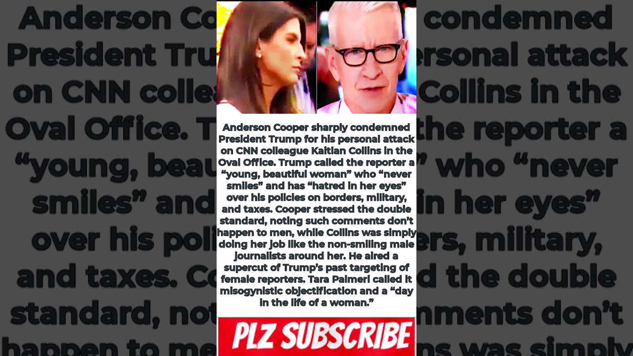 Anderson Cooper Nails Hard Truth About Trump's Attack On CNN Colleague Kaitlan Collins