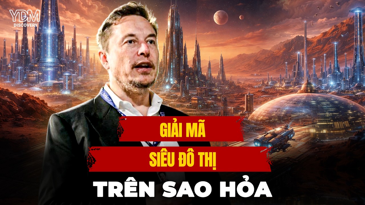 Thành phố ngầm Sao Hỏa: Musk “IN” nhà từ bụi đá như thế nào?