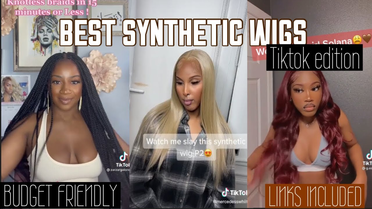 TOP 24 MUST BUY SYNTHETIC WIGS |#tiktok|BUDGET FRIENDLY |*LINKS INCLUDED *#viral #wigs
