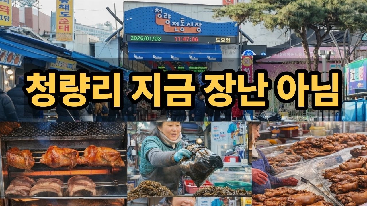 경동시장·청량리시장·전통시장｜진짜 가격이 실화냐 ~! 힐링여행