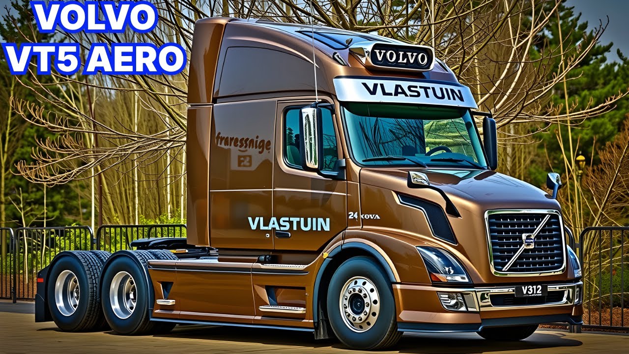 2025 Volvo VT5 Aero BONNETED Truck Revealed!