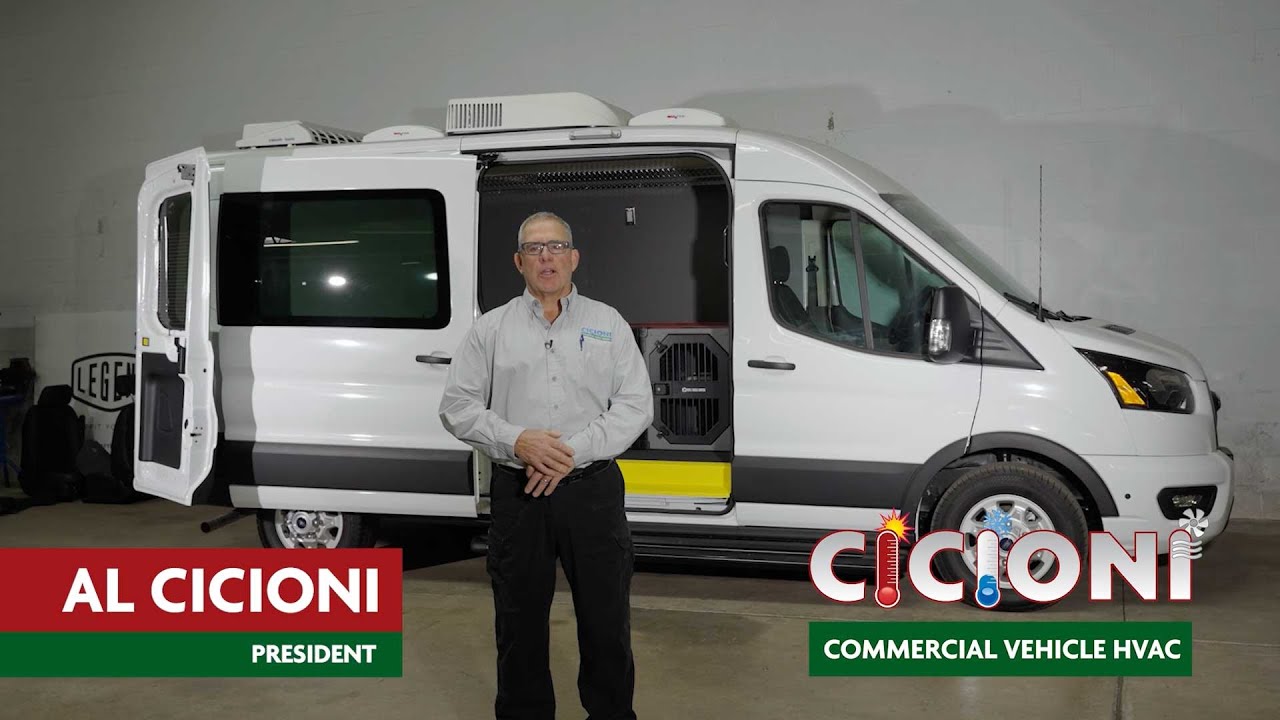 2025 Ford Transit 150 Cargo Van Pet Transport Upfit with Crash-Tested Crates