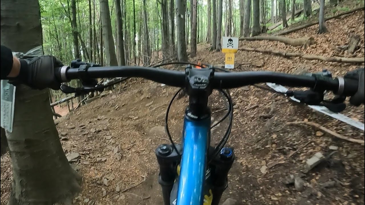 Dziabar - czarna trasa na Szyndzielni (Enduro Trails Bielsko) - 2024