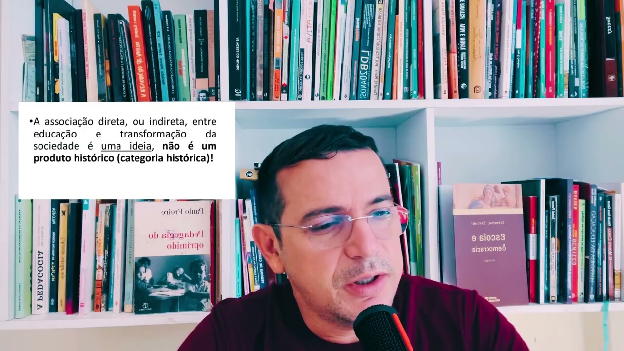 Educa&ccedil;&atilde;o e transforma&ccedil;&atilde;o social parte 01
