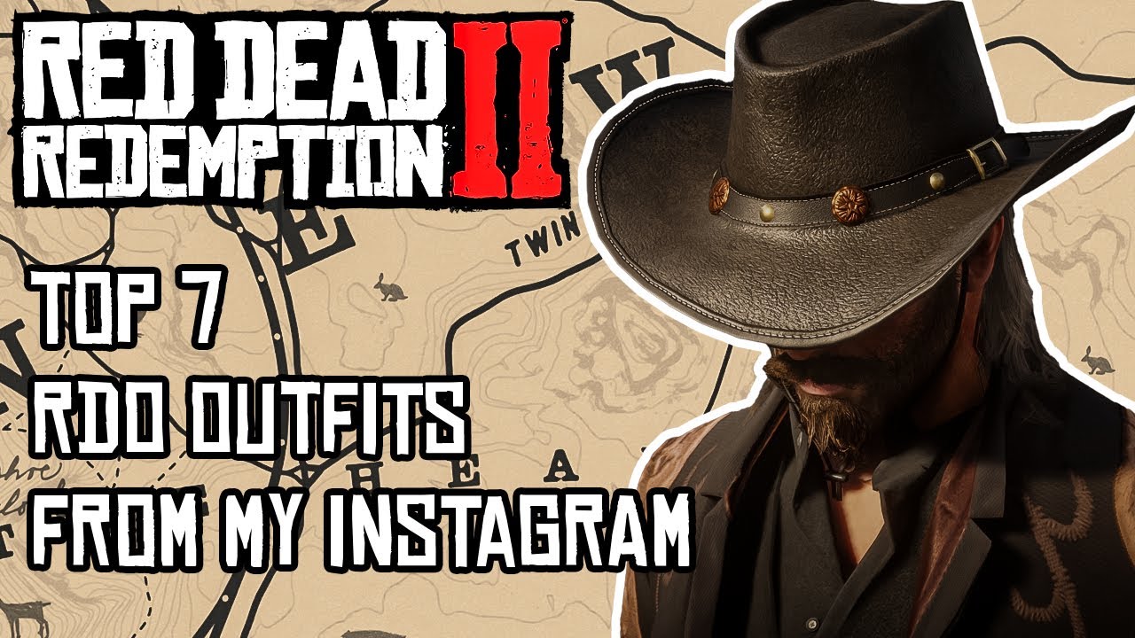 7 лучших нарядов из Red Dead Online из моего Instagram || Red Dead Redemption 2