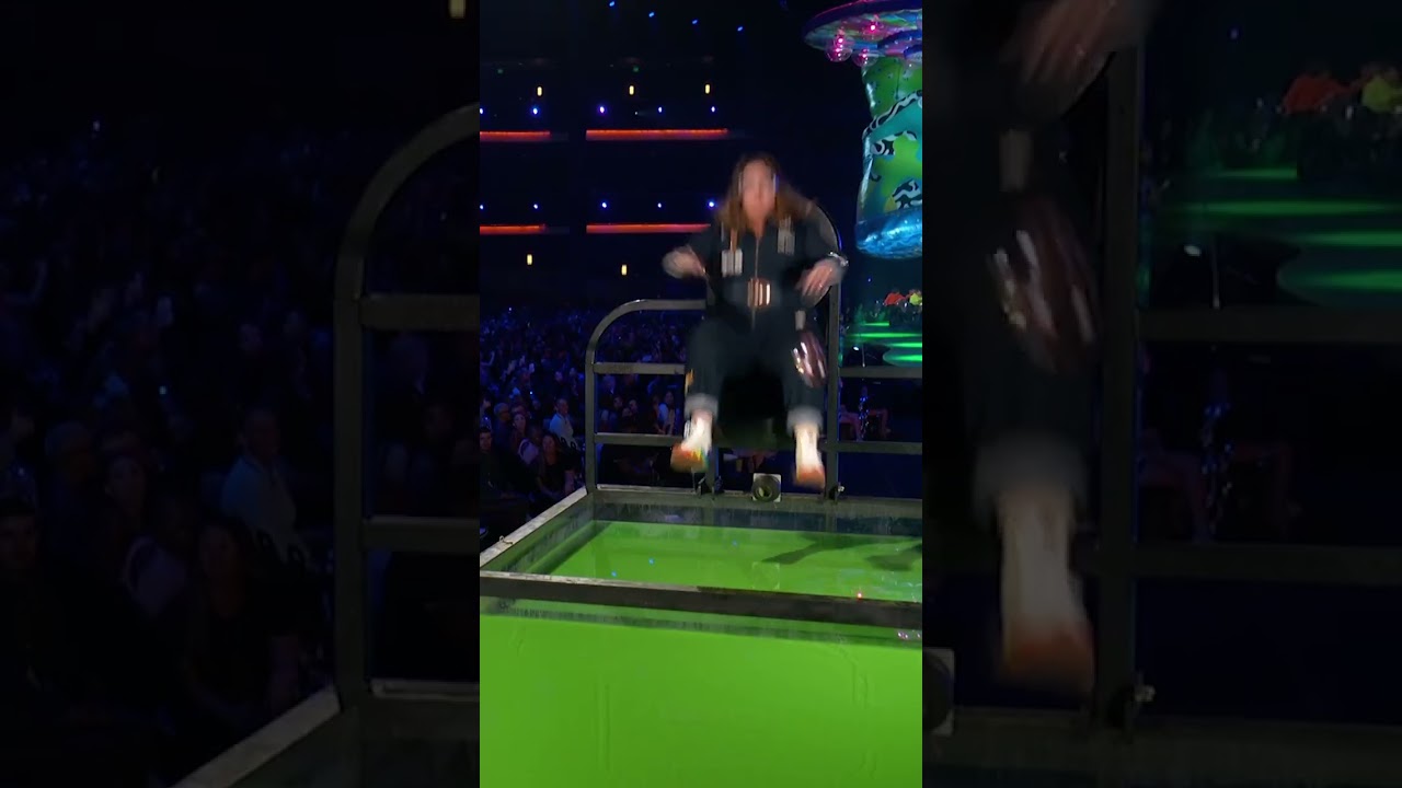 No One Ever Expects The SLIME 😈 | Kids' Choice Awards 2023 #Shorts