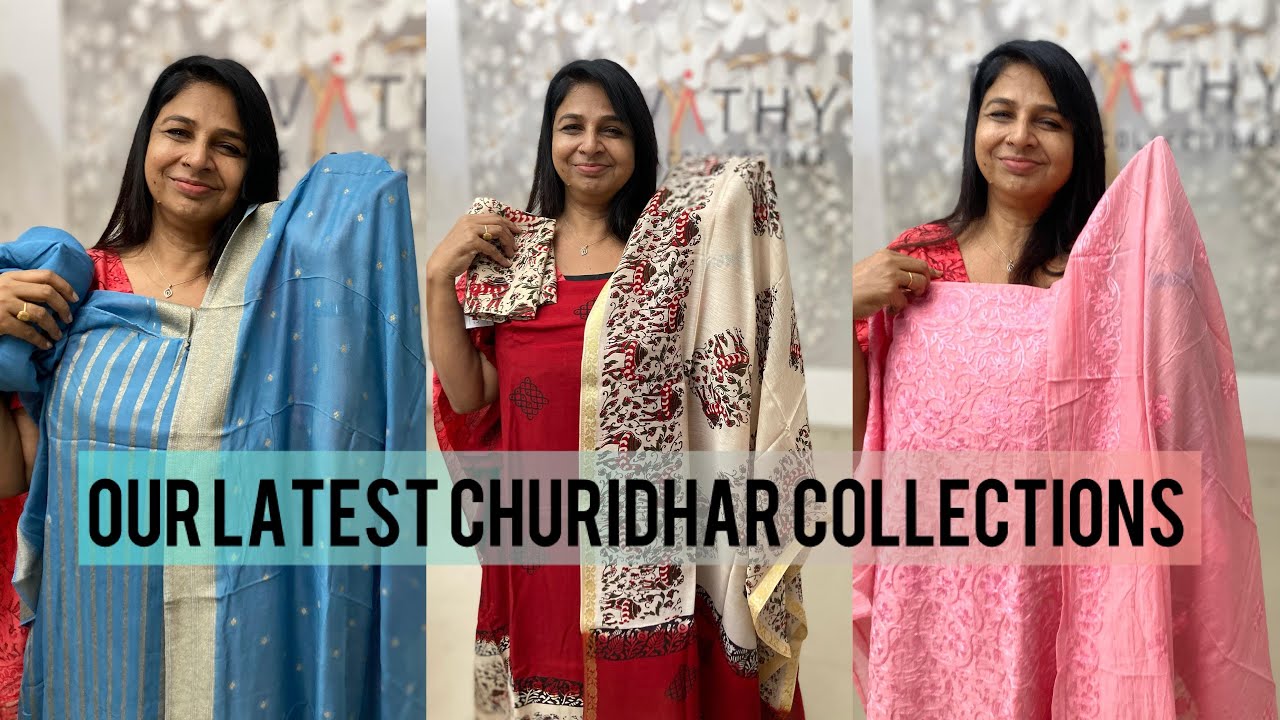 OUR LATEST CHURIDHAR COLLECTIONS | REVATHY WEDDING COLLECTIONS MUVATTUPUZHA|8086575564