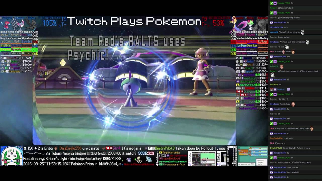 Twitch Plays Pok&eacute;mon Battle Revolution - Match #58387