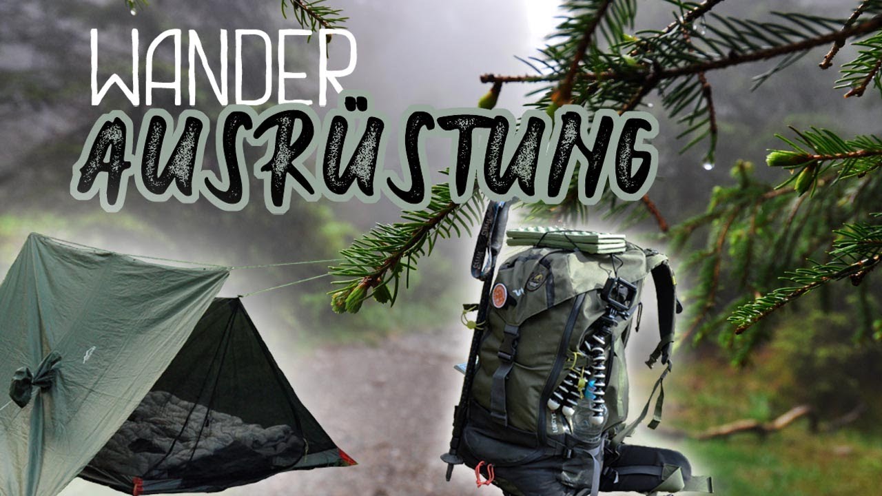 Ausr&uuml;stung auf dem Hexenstieg & dem Selketalstieg - Gear Loadout