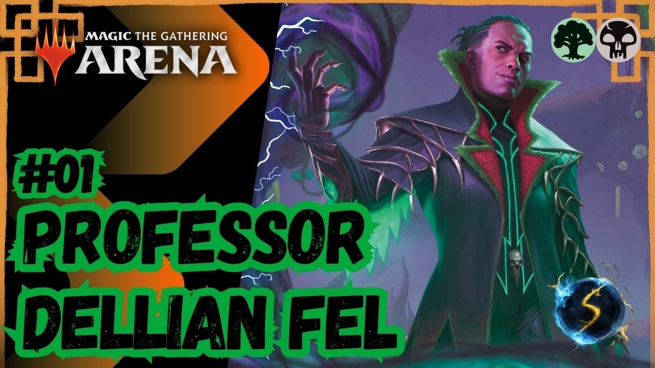 It's Showtime: Professor Dellian Fel 🌲💀#01 - MTG ARENA - Brawl