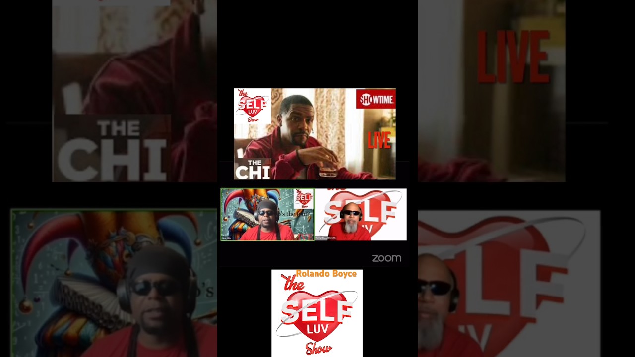 The Chi&rsquo;s co star Rolando Boyce. Next up on The Self Luv Show