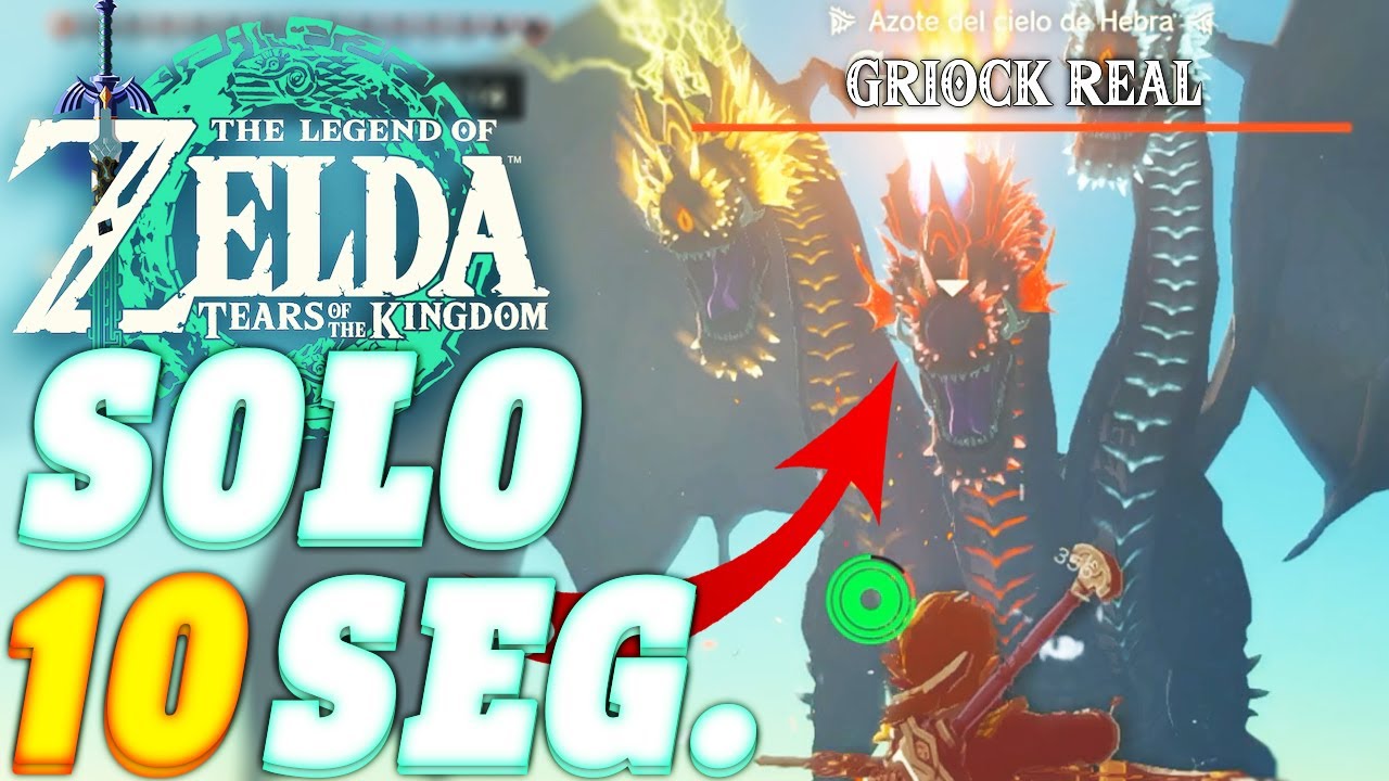 🐉 COMO VENCER a TODOS los GRIOCK en 10 SEGUNDOS! GUIA de DRAGONES / HYDRAS con LOCALIZACIONES! TOTK