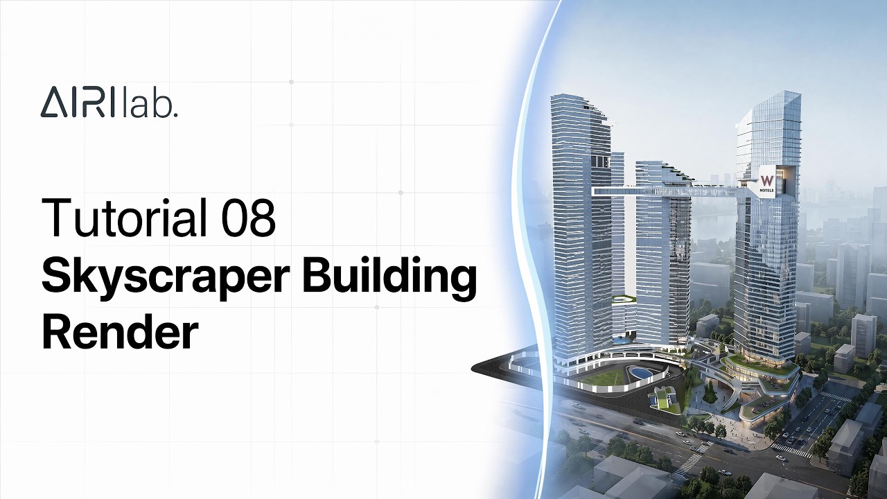 From 3D Model to Photorealistic Skyscraper in Seconds | AI Architecture Rendering