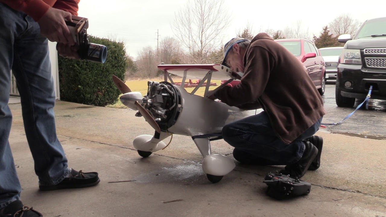 Saito FG90R3 Break in. Saito Radial RC Engine