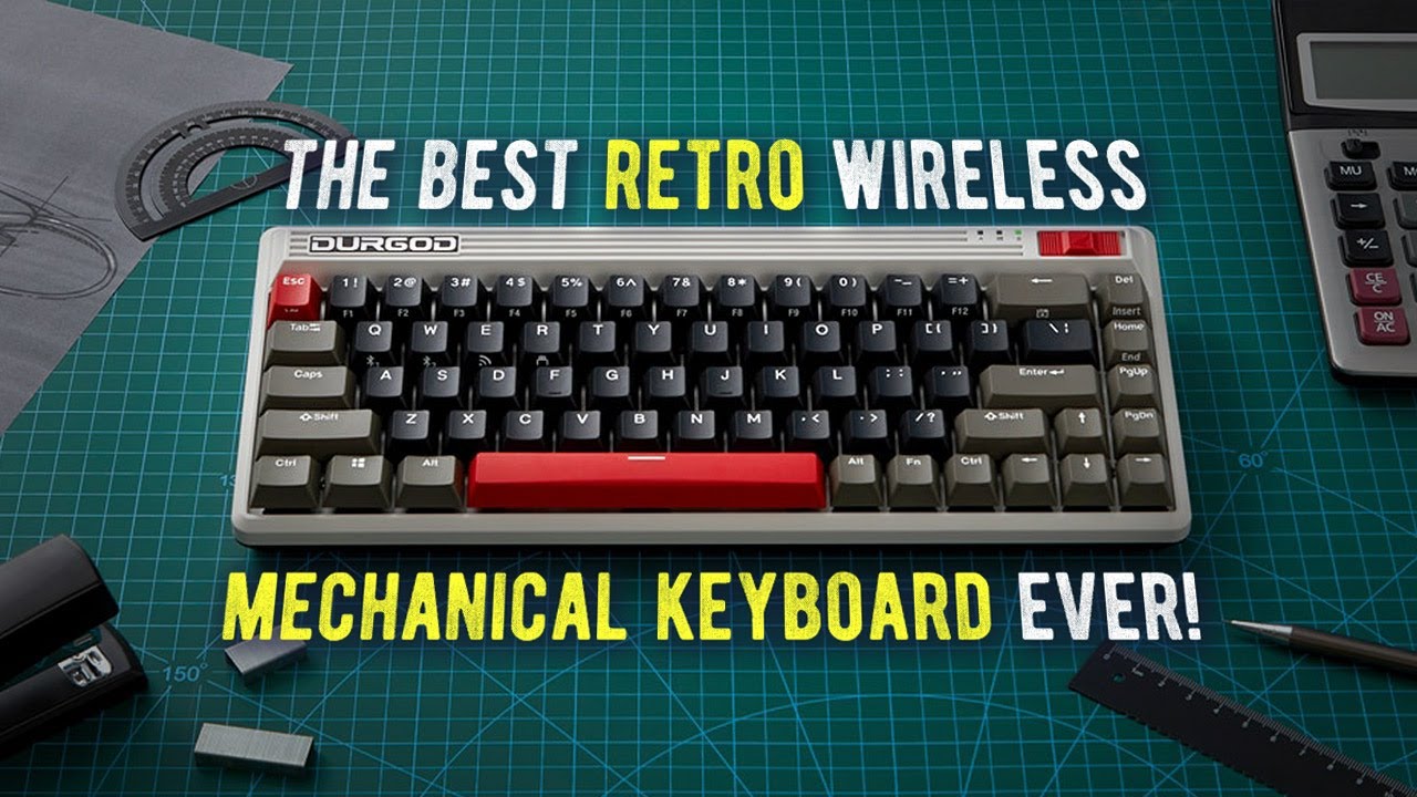 Durgod Fusion (Steam) Unboxing + Review // Best RETRO Wireless Mechanical Keyboard!