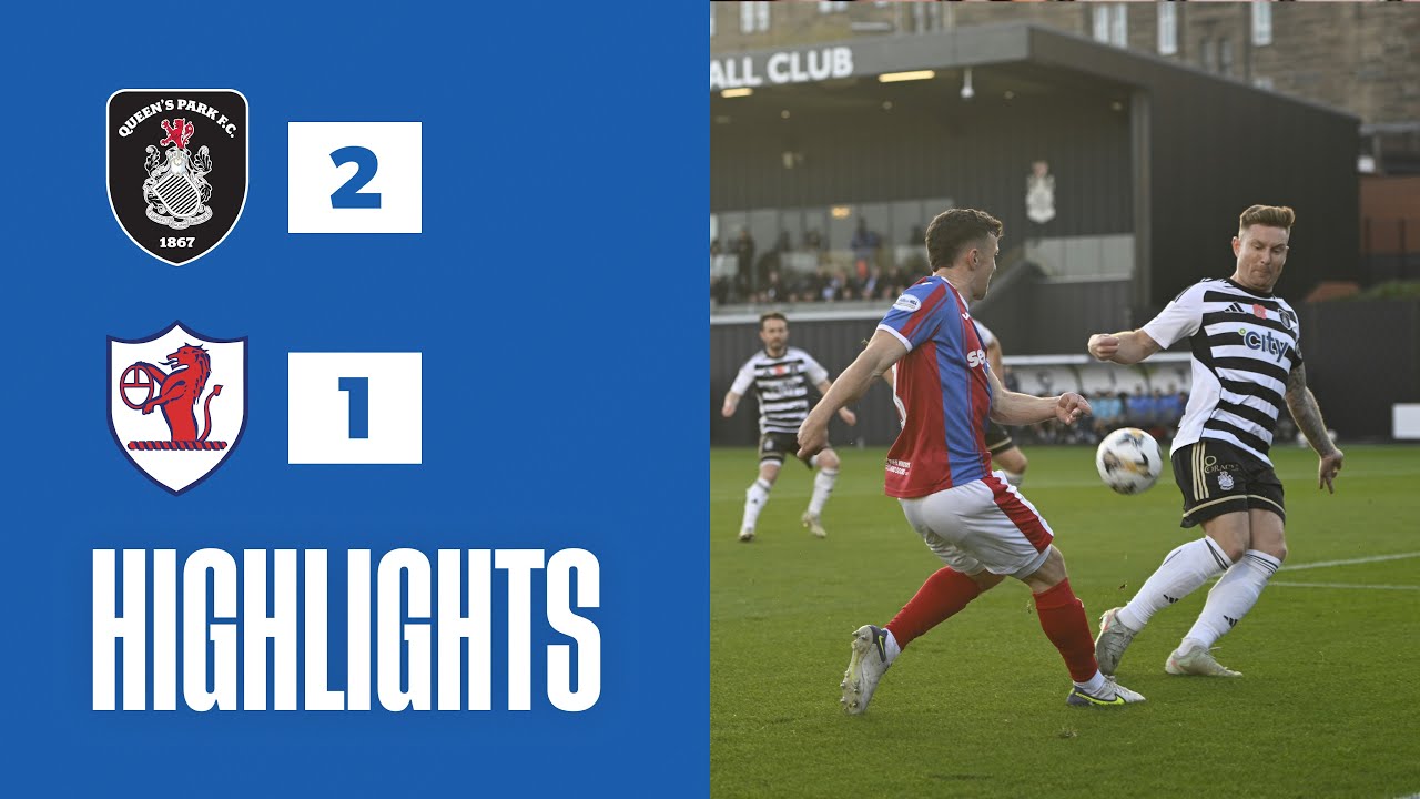HIGHLIGHTS | Queen's Park 2-1 Raith Rovers | 08/11/25