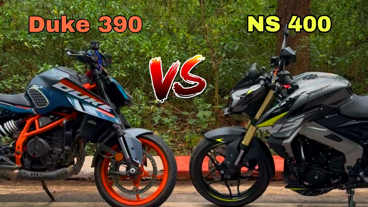 KTM Duke 390 G￼en 3 Vs Baja NS 400 || Full comparison || Drag race || NS 400 Vs Duke 390￼