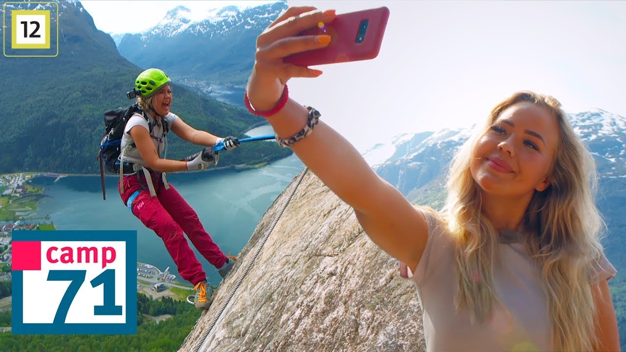 Camp 71 | Rikke m&aring; ta selfie f&oslash;r klatringen | Dplay