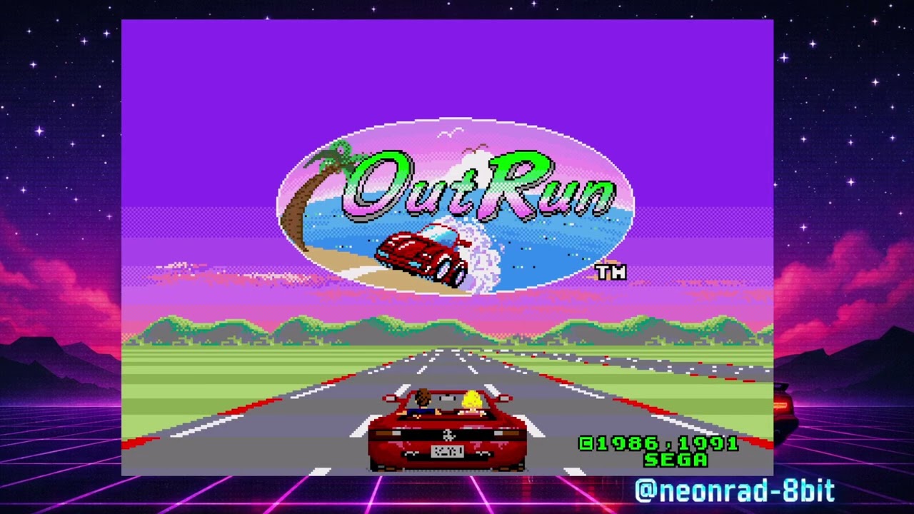 👉 🚗 OutRun (Mega Drive) | Neon Cruise (Part 2)
