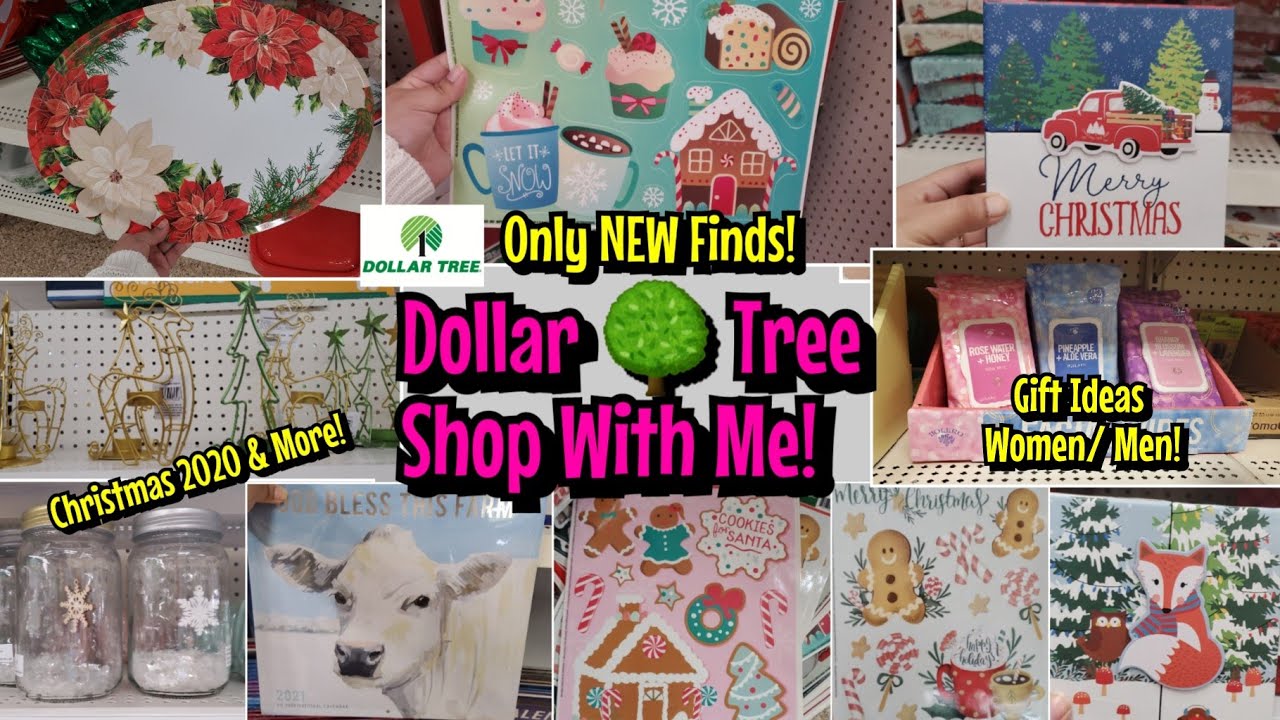 NEW DOLLAR TREE SHOP WITH ME! CHRISTMAS GIFT IDEAS, DECOR AND MORE! COME WITH ME NOVEMBER 2020