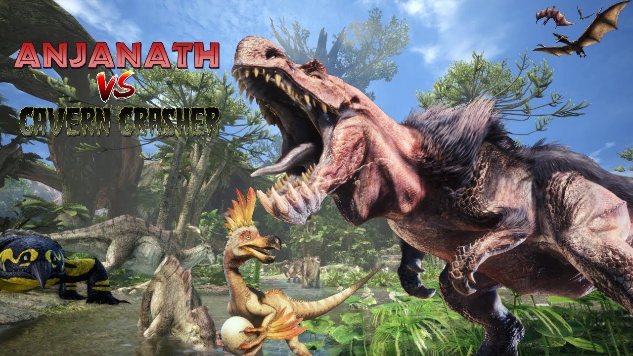 Anjanath VS. Cavern Crasher